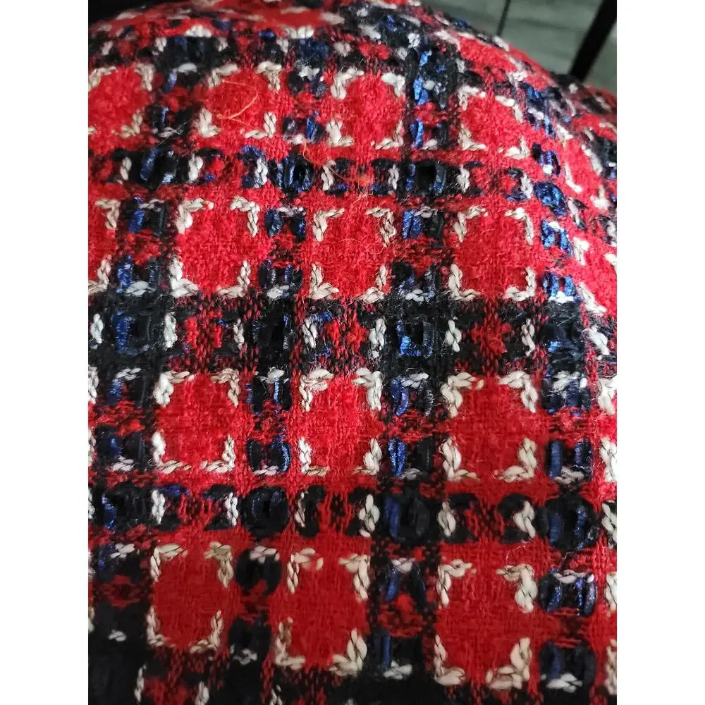 Anthropologie English Factory Tweed Mini Skirt - Plus Size 1X - - Picture 5 of 6